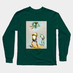 Acrobat Frogs Show Off Their New Routine Long Sleeve T-Shirt